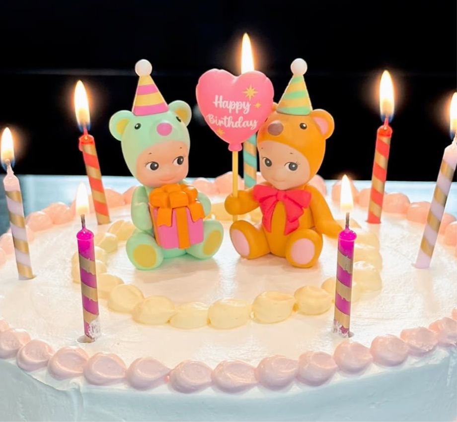 Birthday bear sonny angel